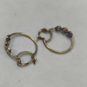 ARRACADAS PAR ORO 10 K 3.2 GRMS (SEMINUEVO)