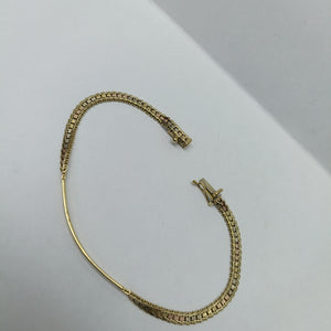 ESCLAVA ORO 14 K 8.1 GRMS (SEMINUEVO)