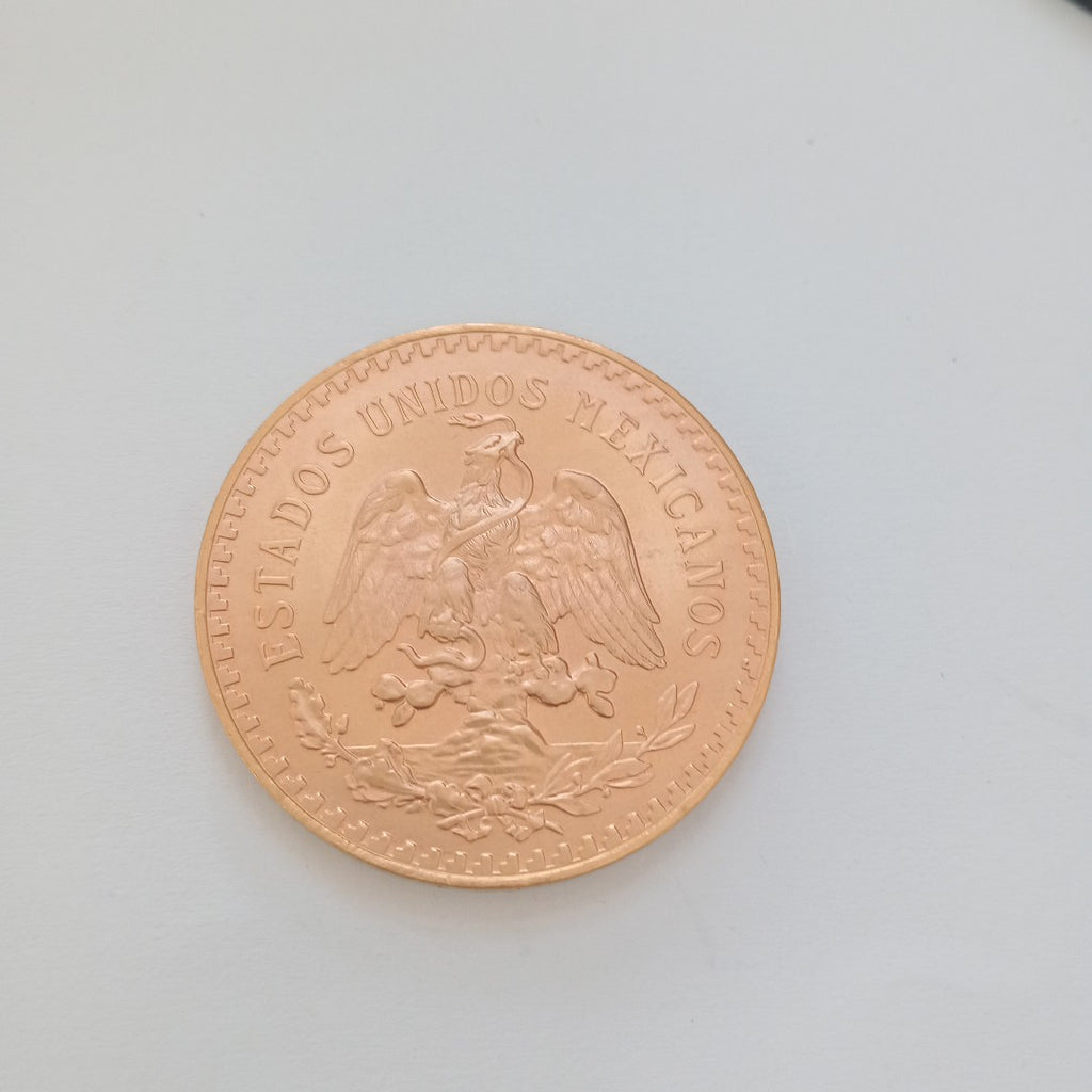 K1 41.6 GRMS 21 K IDENTIFICACIÓN MONEDA NOMINATIVA MONEDAS PESOS 50 PESO (SEMINUEVO)