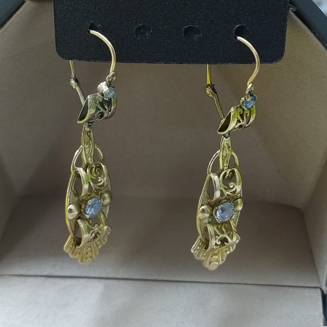 ARETES PAR ORO 8 K 5,10 GRMS (SEMINUEVO)