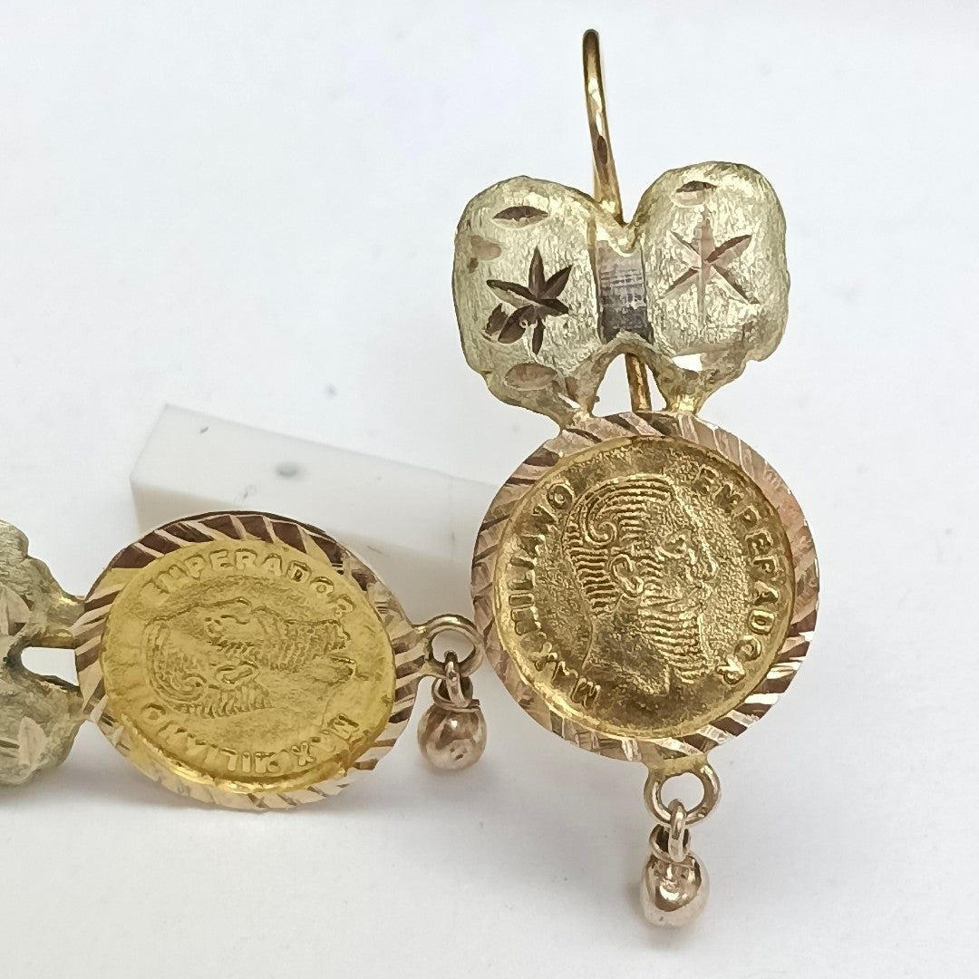 ARETES PAR ORO 8 K 2,30 GRMS (SEMINUEVO)