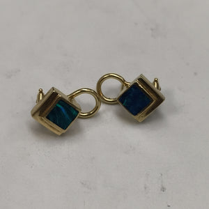 ARETES PAR ORO 14 K 6.8 GRMS (SEMINUEVO)