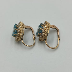 ARETES PAR ORO 14 K 3.7 GRMS (SEMINUEVO)