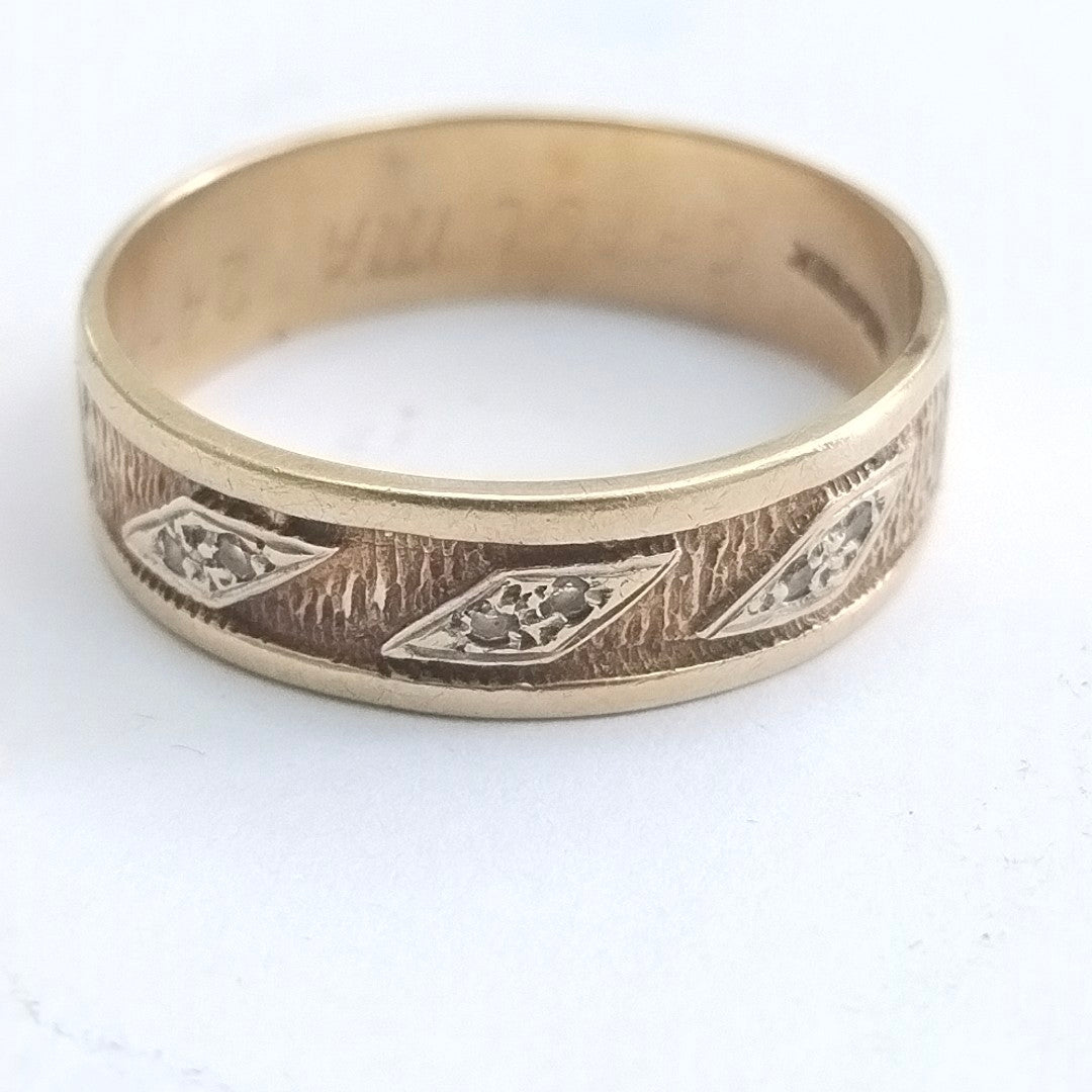 ARGOLLA ORO 14 K 4.4 GRMS (SEMINUEVO)