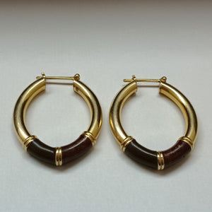 ARRACADAS PAR ORO 14 K 9.2 GRMS (SEMINUEVO)