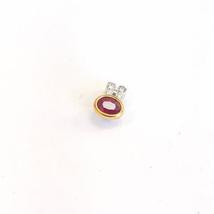 DIJE ORO BLANCO 18 K 2.5 GRMS (SEMINUEVO)