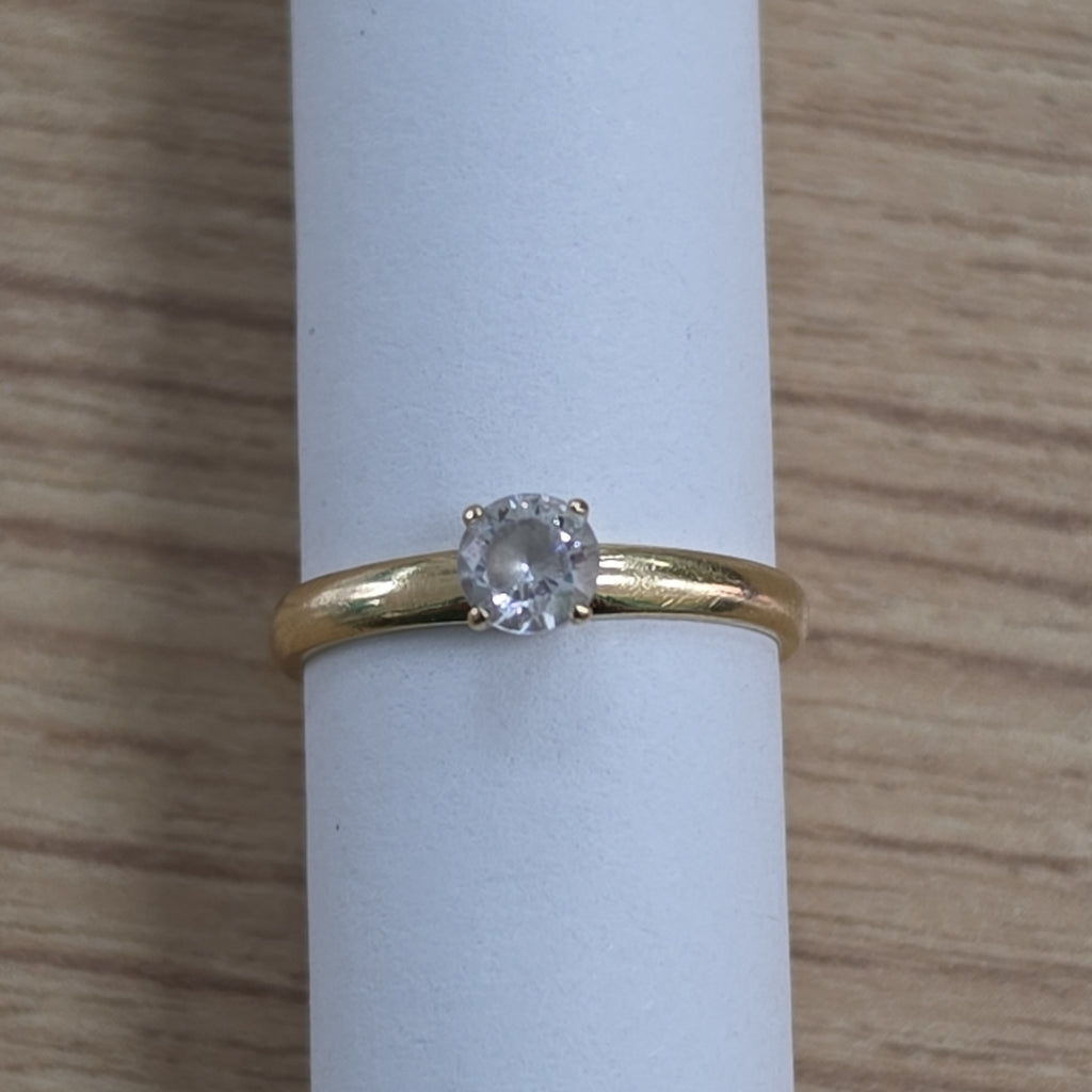 SOLITARIO ORO 14 K 1.1 GRMS (SEMINUEVO)