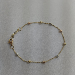 PULSERAS DAMA ORO 14K 1.1 (NUEVO)