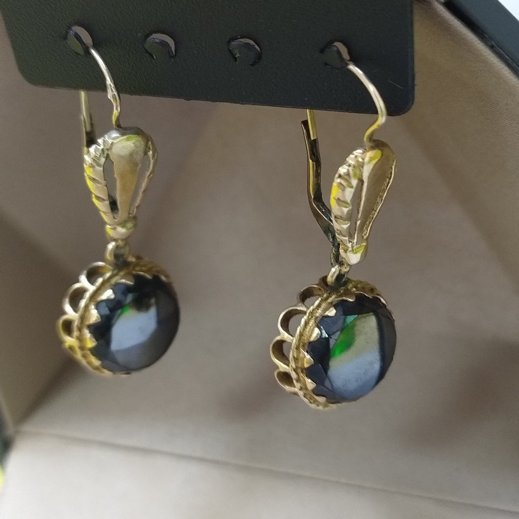 ARETES PAR ORO 8 K 5,10 GRMS (SEMINUEVO)