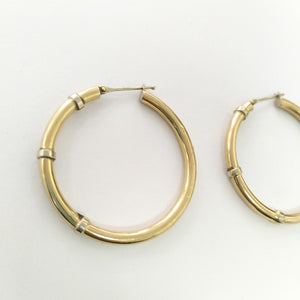 ARRACADAS PAR ORO 14 K 4.9 GRMS (SEMINUEVO)