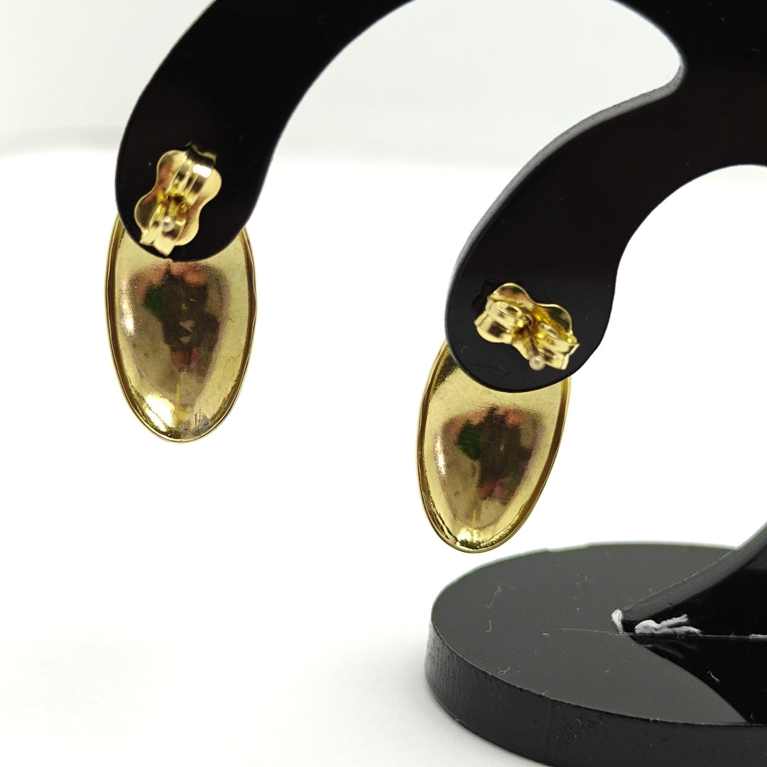 BROQUELES PAR ORO 14 K 1,70 GRMS (SEMINUEVO)