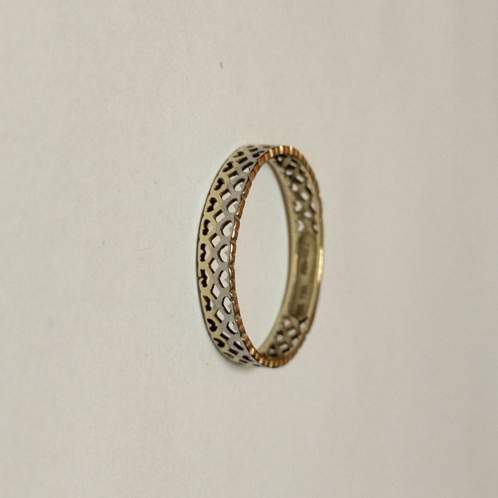 ANILLO ORO 10 K 1,10 GRMS (SEMINUEVO)
