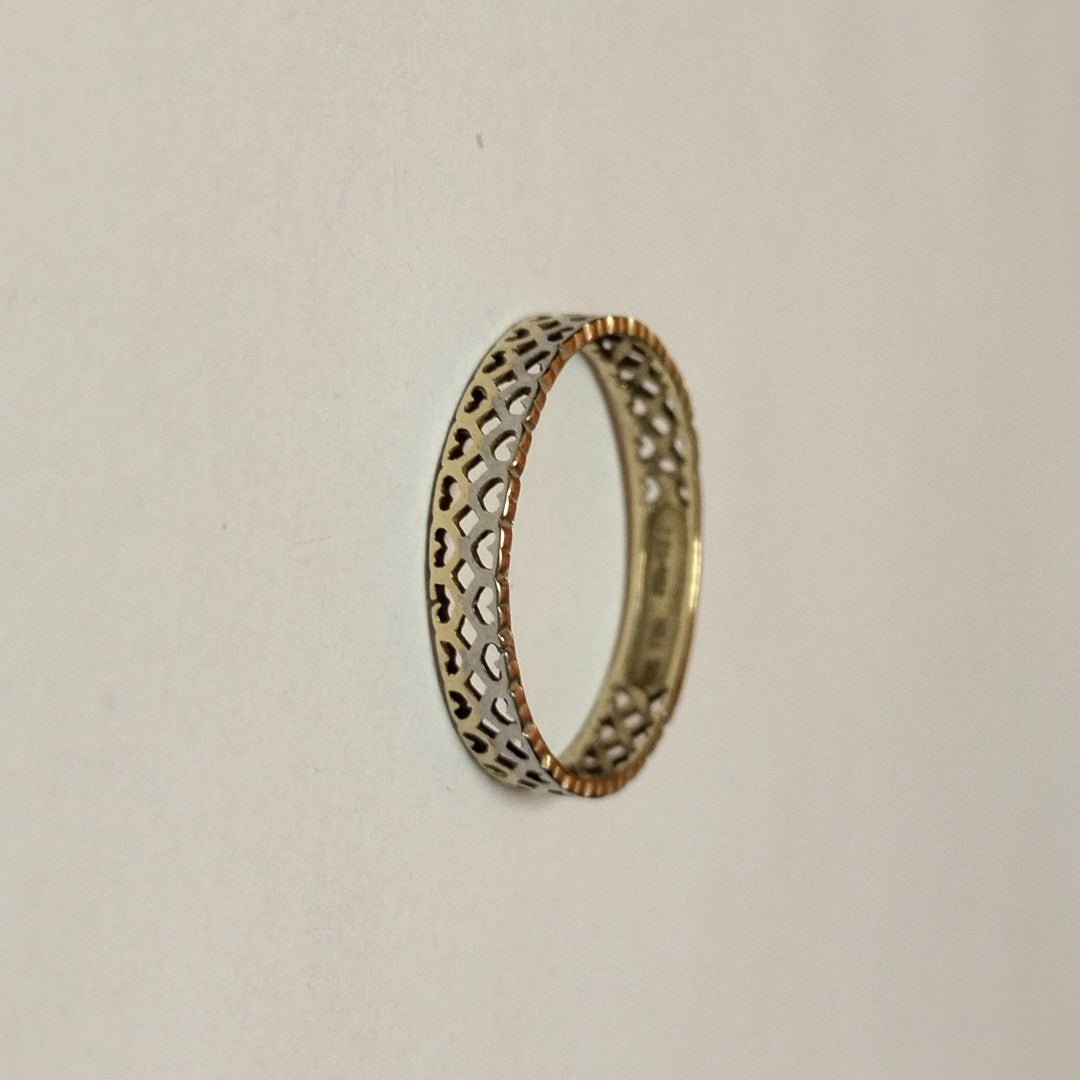 ANILLO ORO 10 K 1,10 GRMS (SEMINUEVO)
