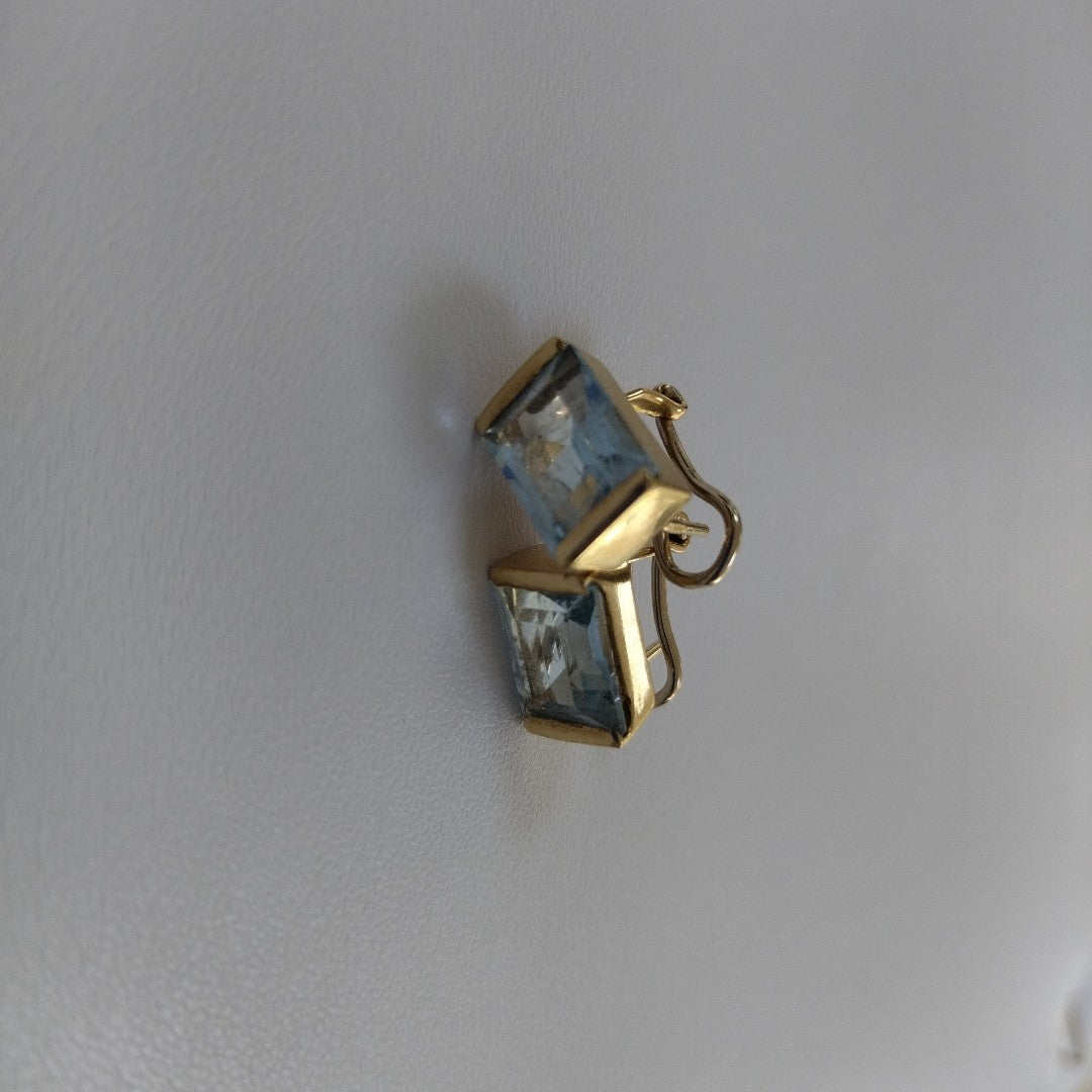 ARETES PAR ORO 14 K 6.8 GRMS (SEMINUEVO)