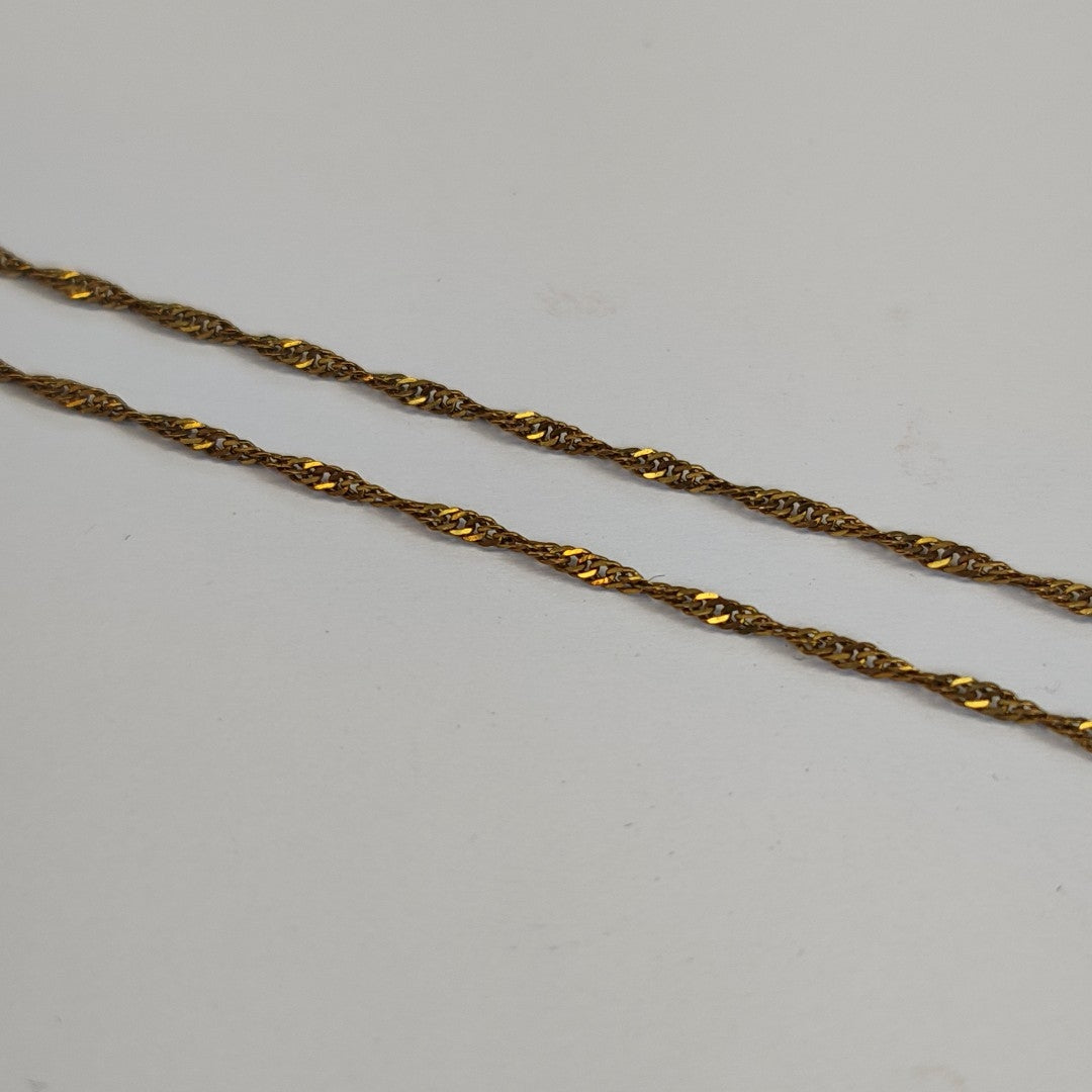CADENA ORO 10 K 2,10 GRMS (SEMINUEVO)