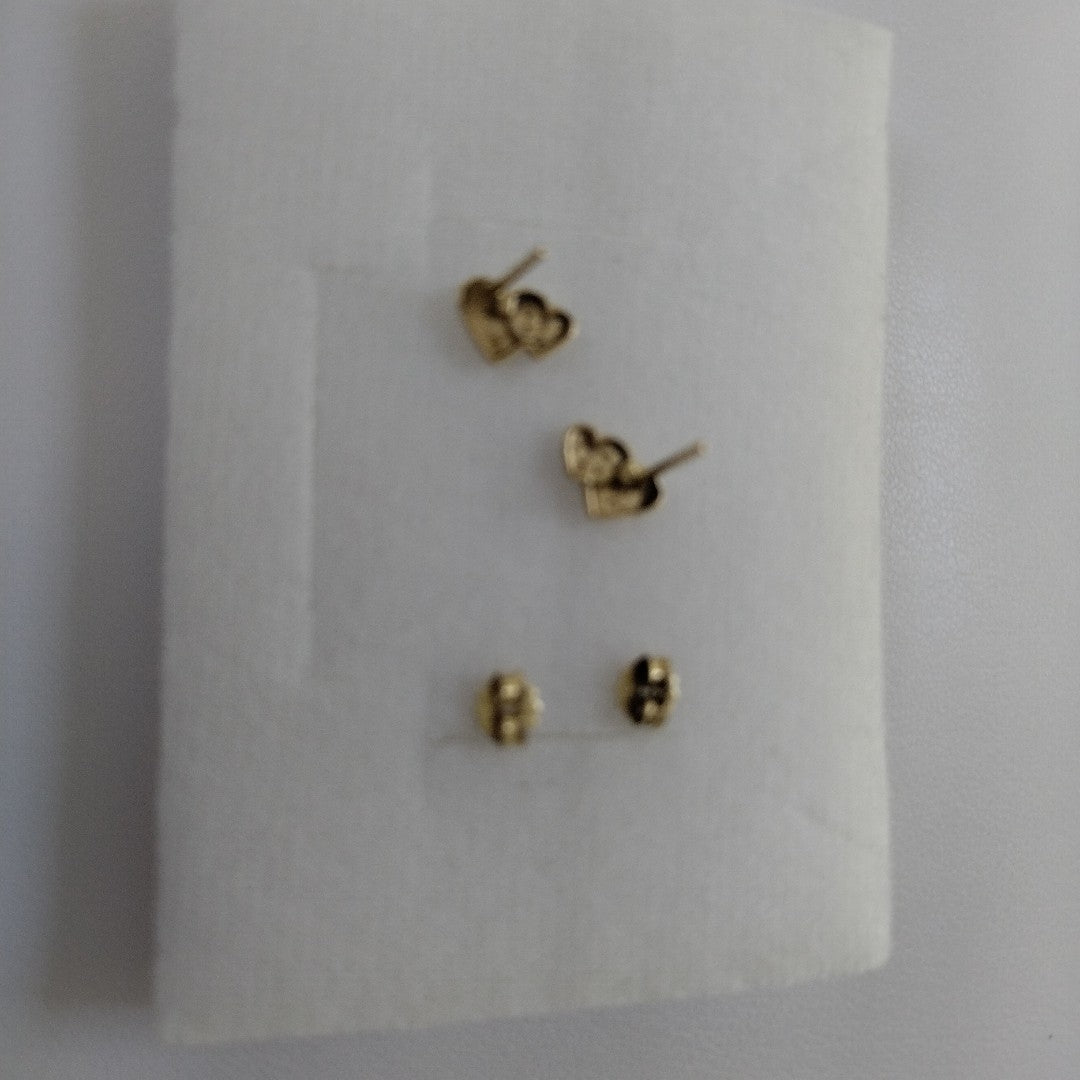 BROQUELES PAR ORO 14 K 1.1 GRMS (SEMINUEVO)