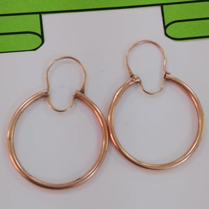 ARRACADAS PAR ORO 8 K 2,70 GRMS (SEMINUEVO)