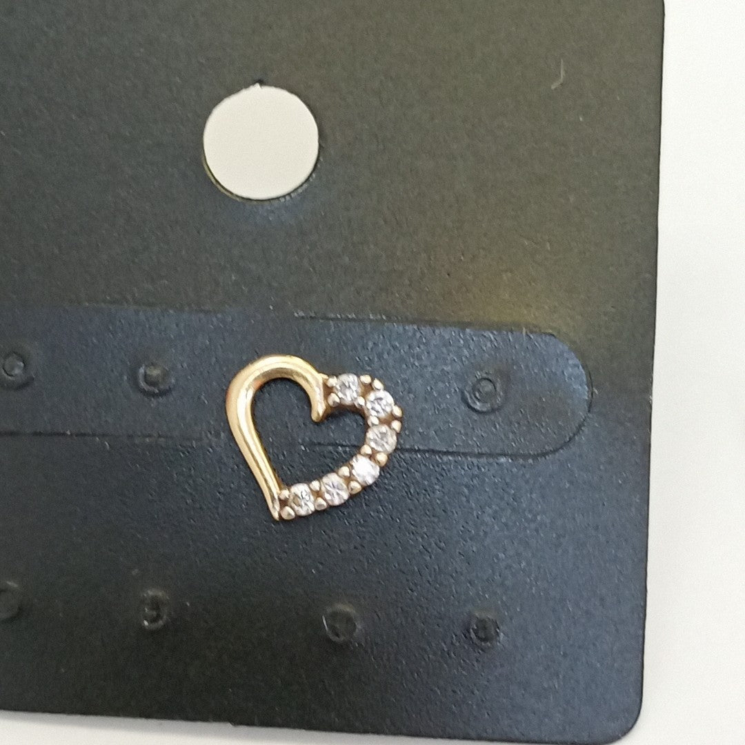 BROQUELES PAR ORO 14 K 1,10 GRMS (SEMINUEVO)