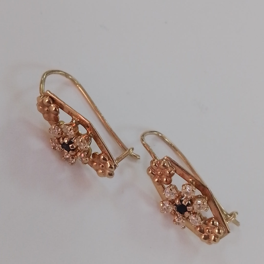 ARETES PAR ORO 8 K 2,50 GRMS (SEMINUEVO)