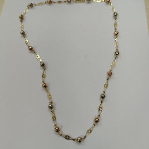 CADENA ORO 14 K 14.4 GRMS (SEMINUEVO)