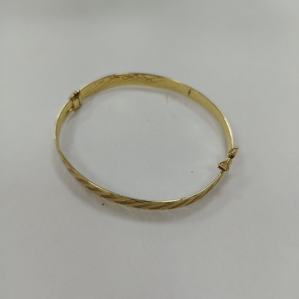 PULSERA RIGIDA ORO 14 K 5.7 GRMS (SEMINUEVO)