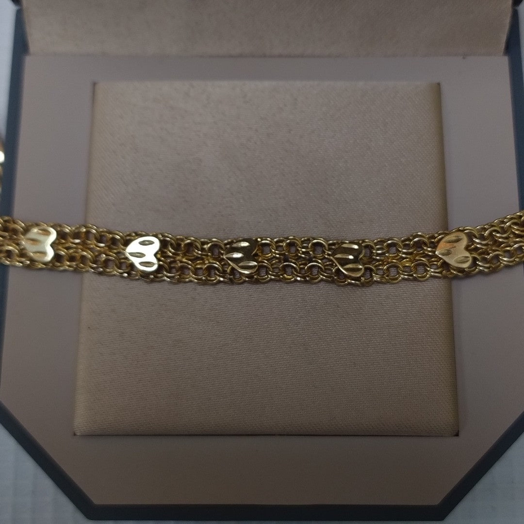 PULSERA ORO 10 K 8.7 GRMS (SEMINUEVO)