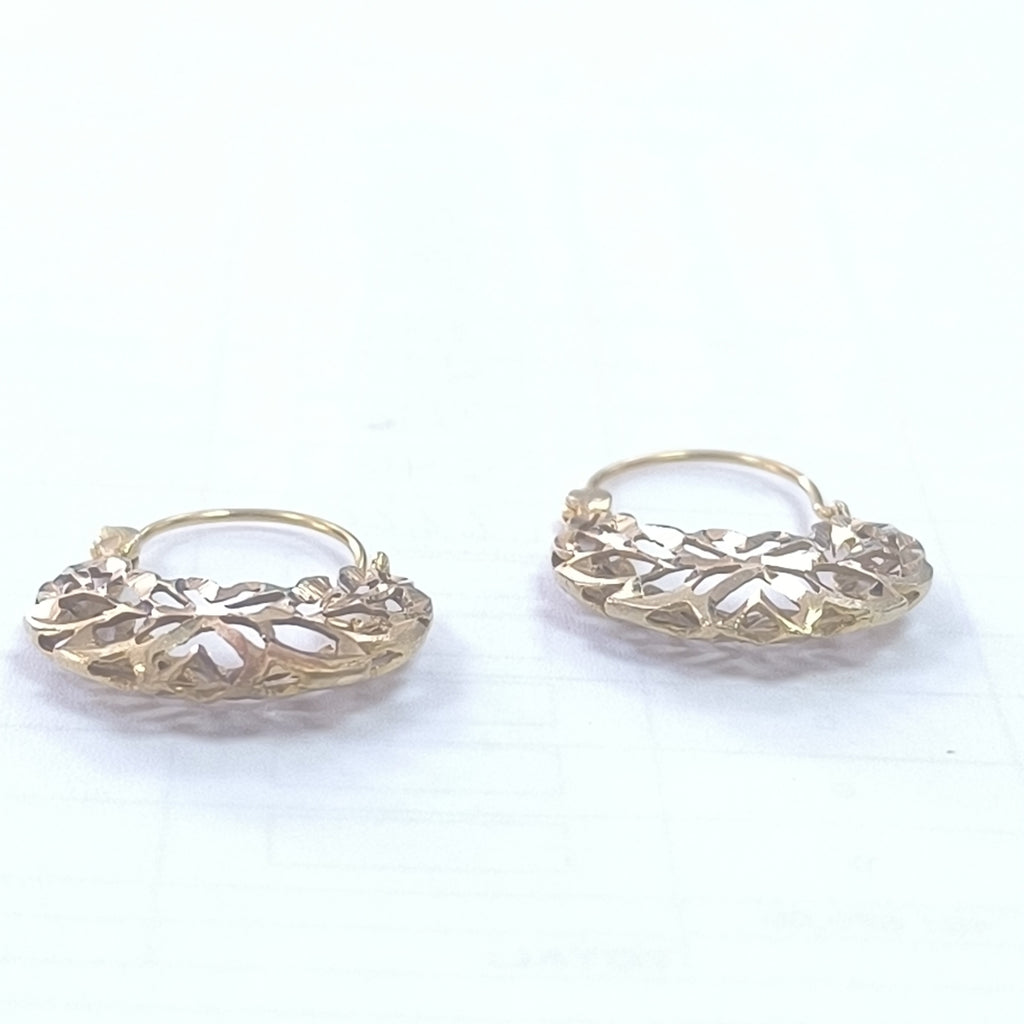 ARETES PAR ORO 10 K 3,30 GRMS (SEMINUEVO)