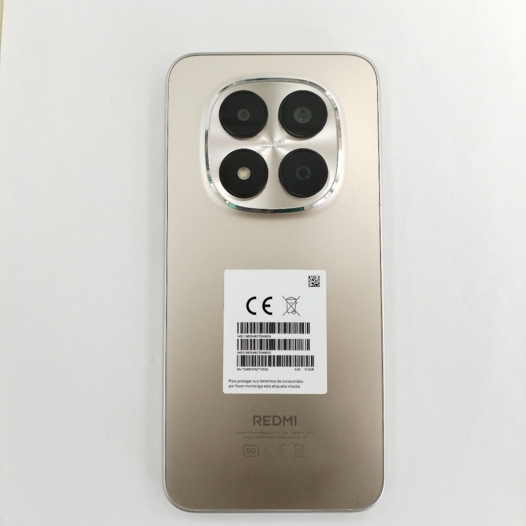 CELULAR XIAOMI REDMI NOTE 15 PRO 5G 25080RABDG (2026) 512 GB 8 GB RAM (SEMINUEVO)