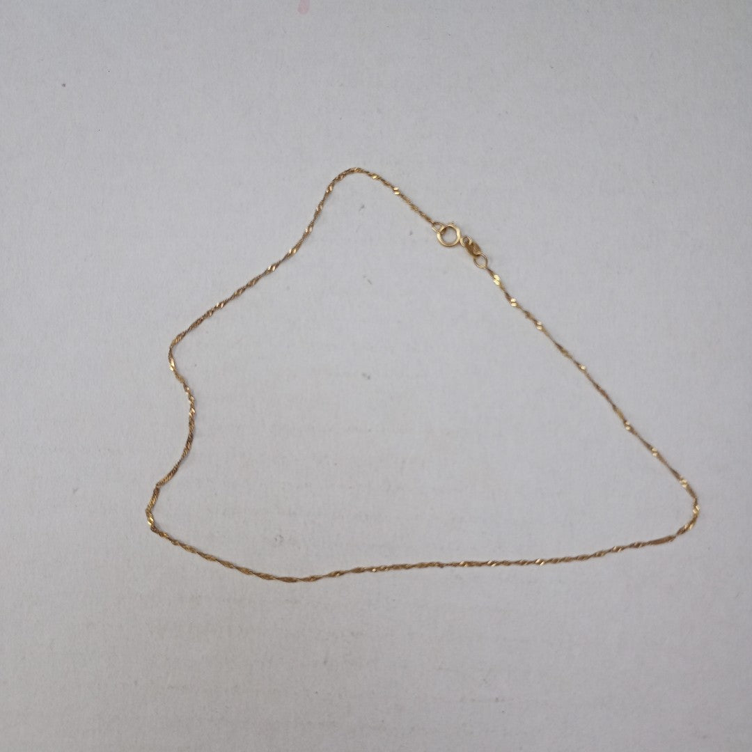 CADENA ORO 10 K 0.9 GRMS (SEMINUEVO)
