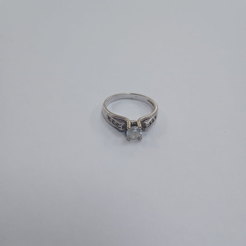ANILLITO ORO BLANCO 12 K 3.4 GRMS (SEMINUEVO)