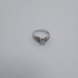 ANILLITO ORO BLANCO 12 K 3.4 GRMS (SEMINUEVO)