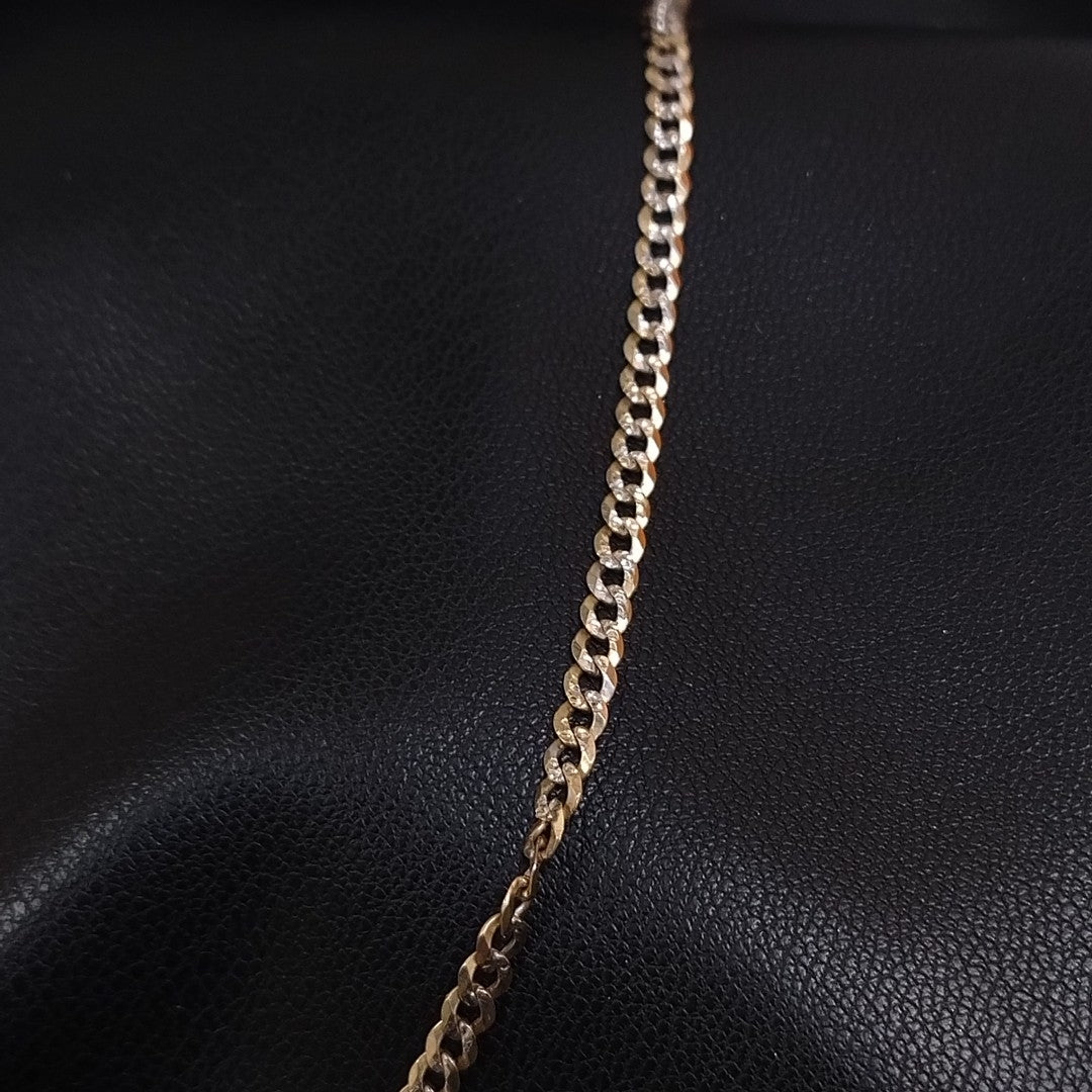 CADENA ORO COMBINADO 10 K 5.5 GRMS (SEMINUEVO)