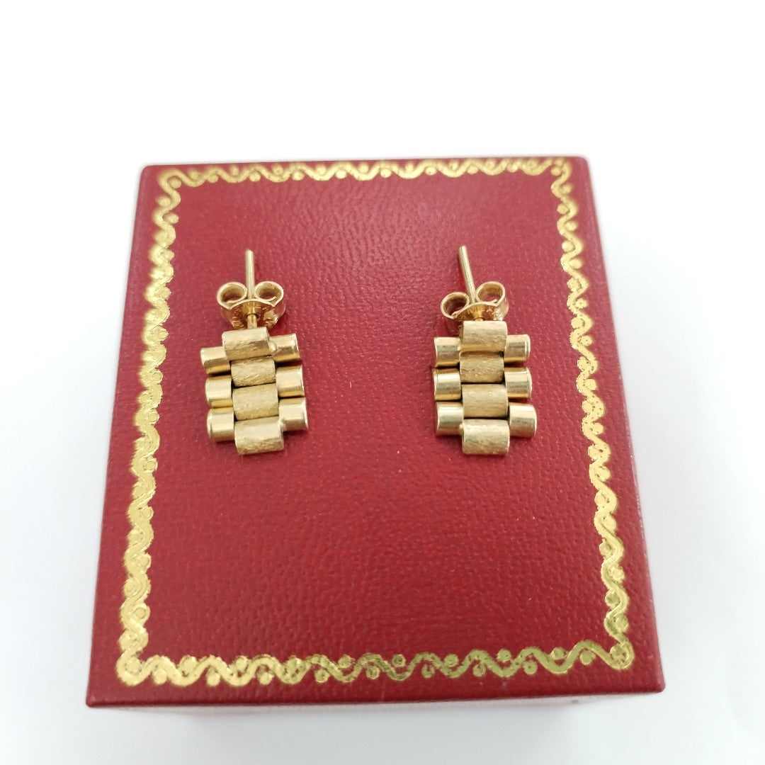 ARETES PAR ORO 14 K 2,00 GRMS (SEMINUEVO)