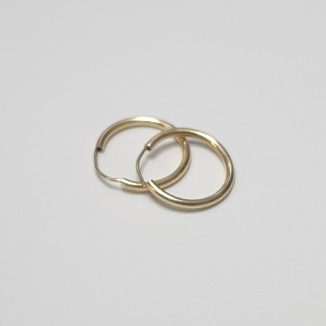 ARRACADAS PAR ORO 14 K 1,20 GRMS (SEMINUEVO)