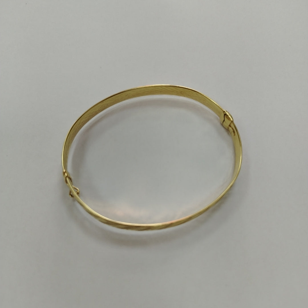 PULSERA RIGIDA ORO 14 K 5.7 GRMS (SEMINUEVO)