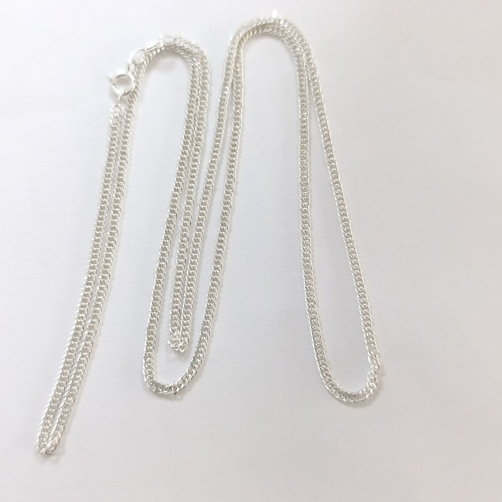 CADENA BARBADA PLATA .925 60 CM 4.82 GR (NUEVO)