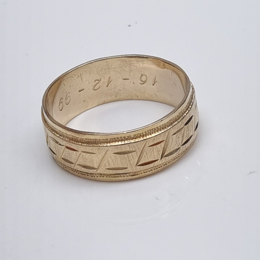 ARGOLLA ORO 10 K 6.9 GRMS (SEMINUEVO)