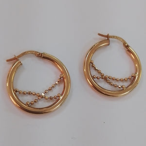 ARRACADAS PAR ORO 10 K 2,50 GRMS (SEMINUEVO)