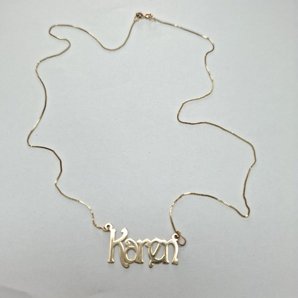 GARGANTILLA ORO 14 K 2,10 GRMS (SEMINUEVO)