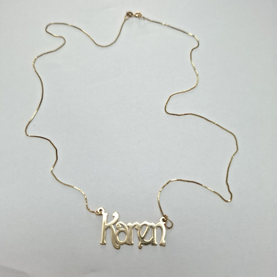 GARGANTILLA ORO 14 K 2,10 GRMS (SEMINUEVO)