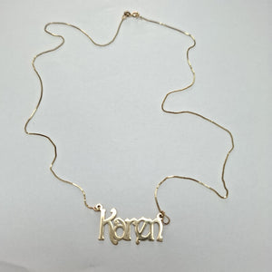 GARGANTILLA ORO 14 K 2,10 GRMS (SEMINUEVO)