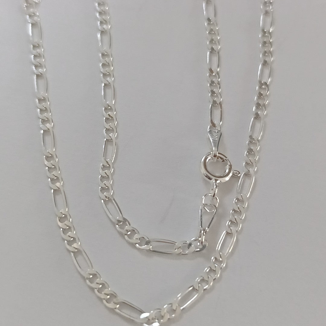 CADENA 3X1 PLATA .925 55 CM 4.52 GR (NUEVO)