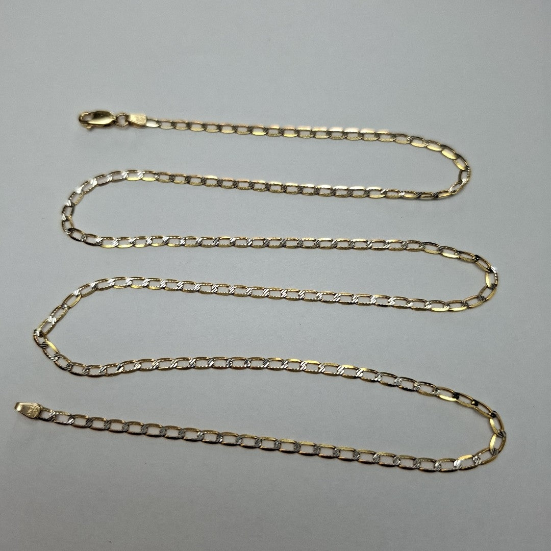 CADENA ORO,PLATINO 10 K 4,20 GRMS (SEMINUEVO)