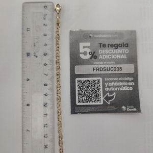PULSERA ORO 14 K 4.9 GRMS (SEMINUEVO)
