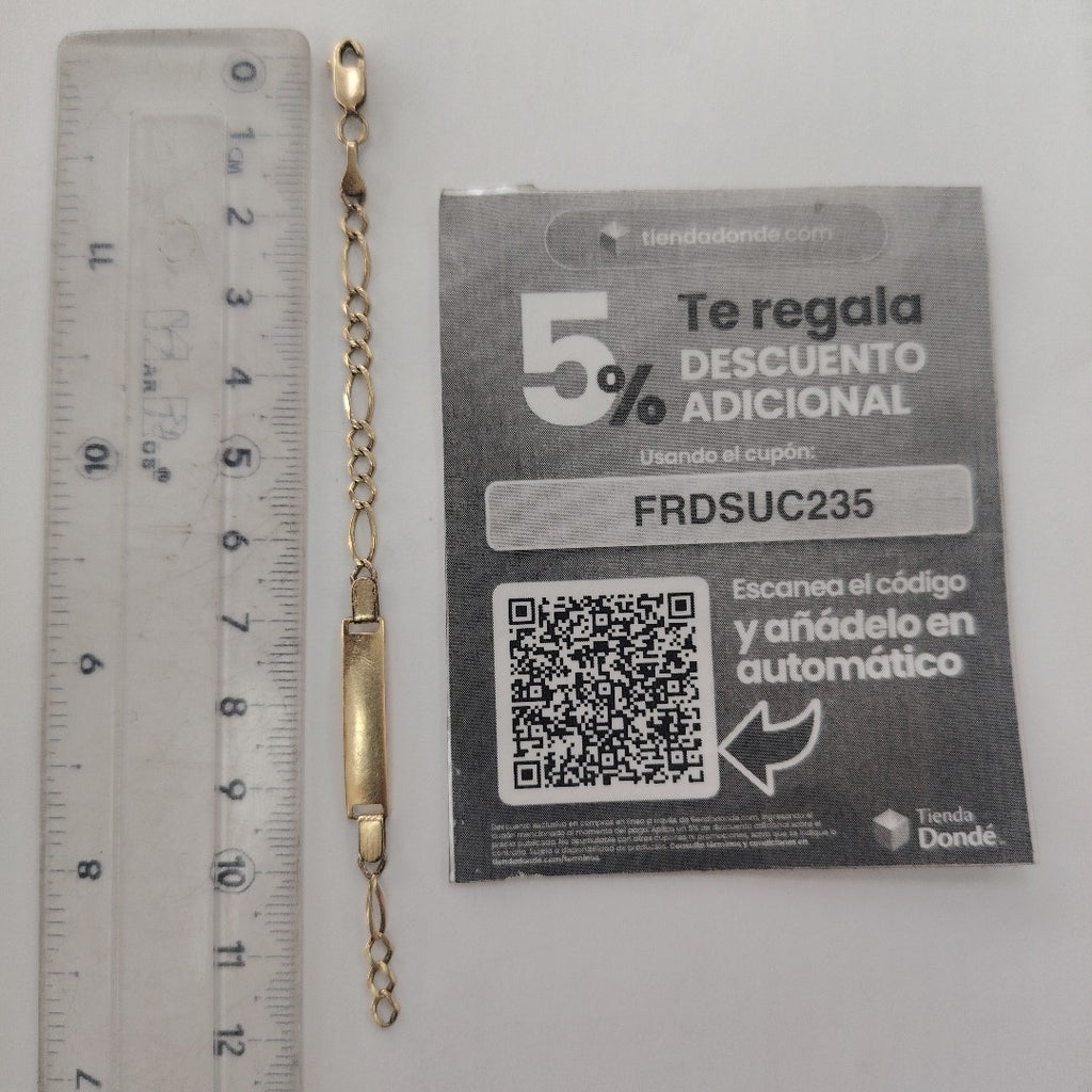 ESCLAVA ORO 10 K 2.4 GRMS (SEMINUEVO)