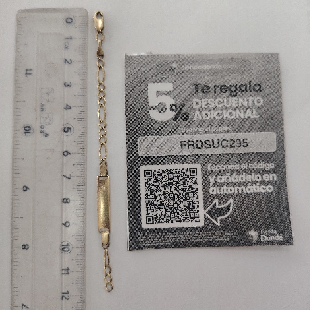 ESCLAVA ORO 10 K 2.4 GRMS (SEMINUEVO)