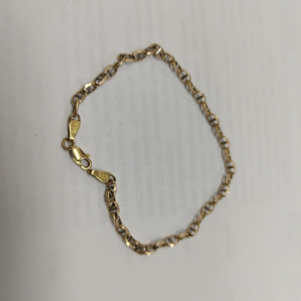 PULSERA ORO COMBINADO 14 K 1.5 GRMS (SEMINUEVO)