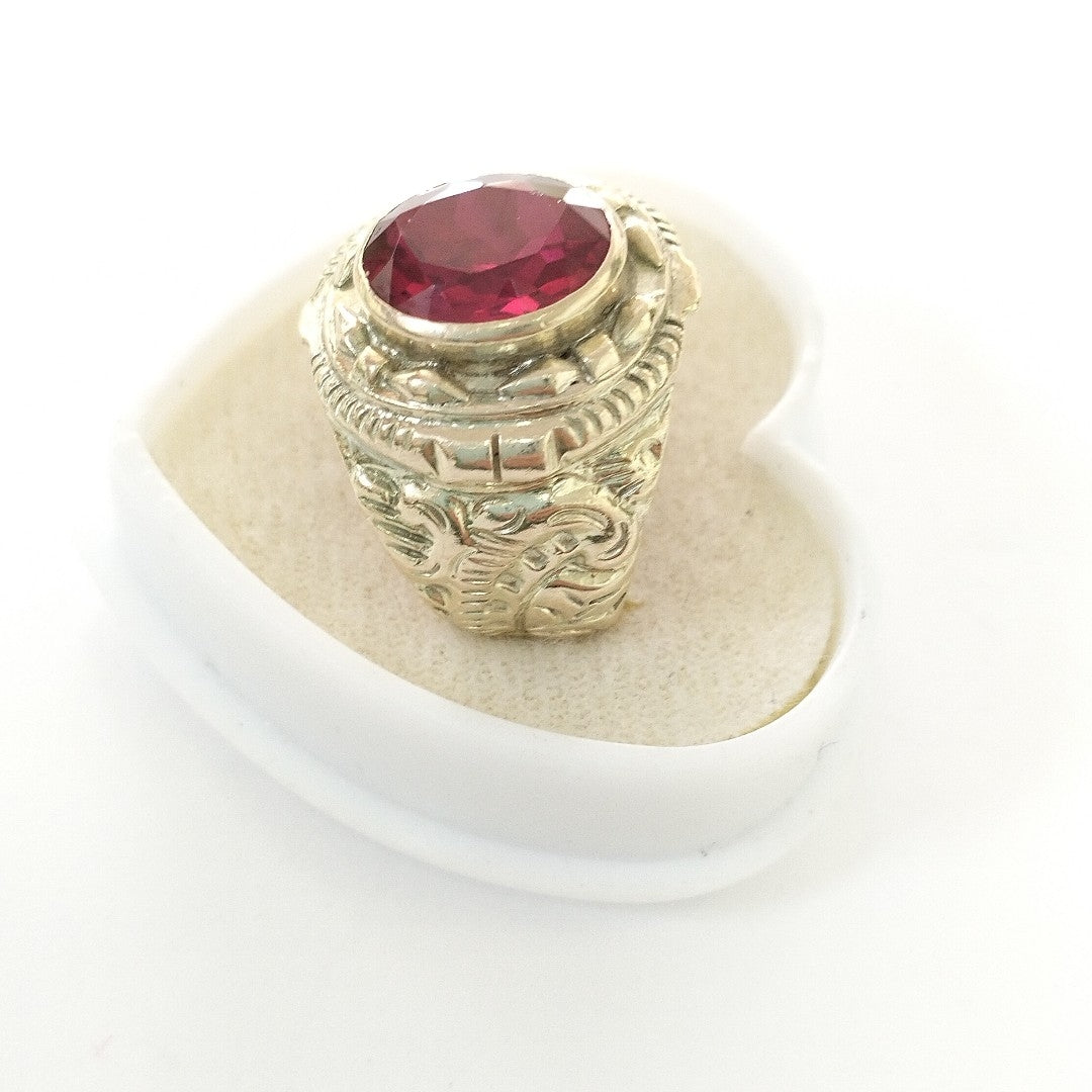 ANILLO ORO 10 K 11 GRMS (SEMINUEVO)