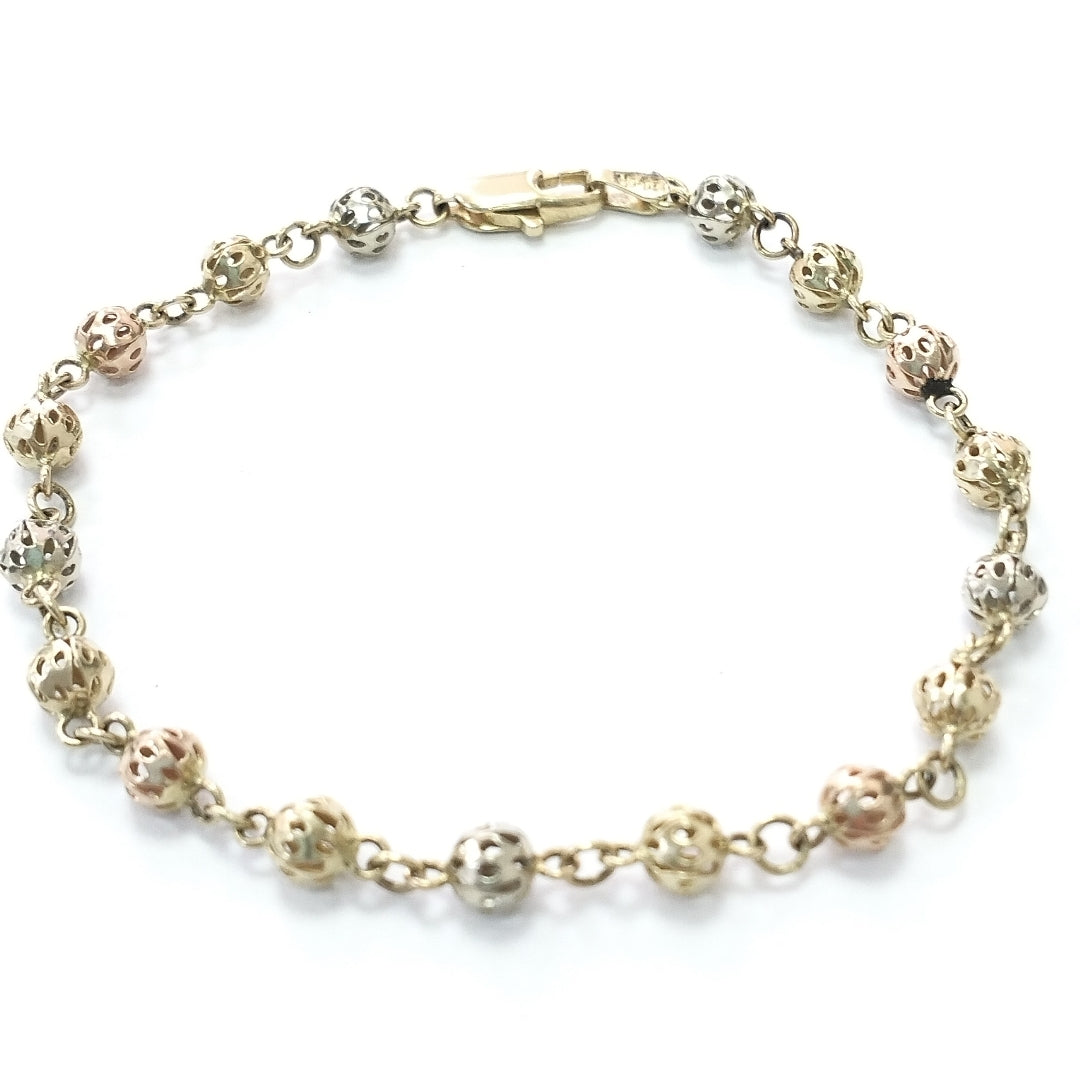 PULSERA ORO 14 K 4.8 GRMS (SEMINUEVO)