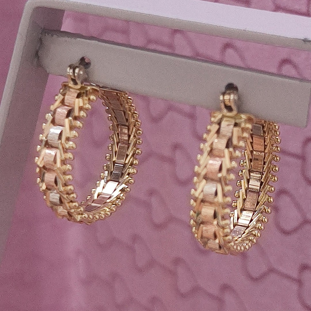 ARRACADAS PAR ORO 14 K 6.2 GRMS (SEMINUEVO)